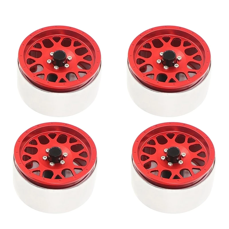 

2.2Inch RC Bead Lock Wheels Rims for 1/10Th Scale RC Crawle Car SCX10-KM2 RR10 90056 TRX-4 TRX-6 D110 D90 TRAXXAS