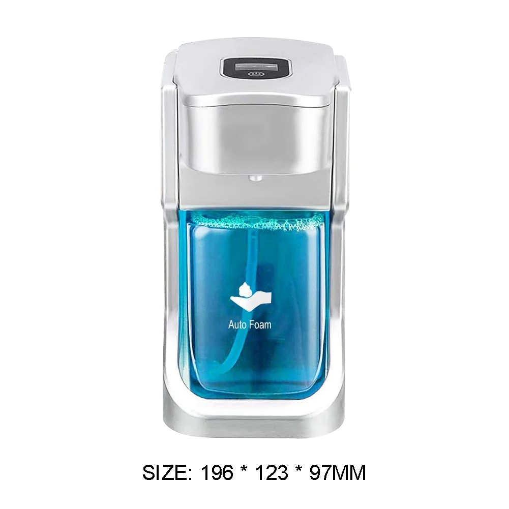 

500ml Automatic Foam Soap Dispenser Smart Sensor Foam Liquid Soap Hand Cleaner Automatic Wall Mounting Hand Cleaning