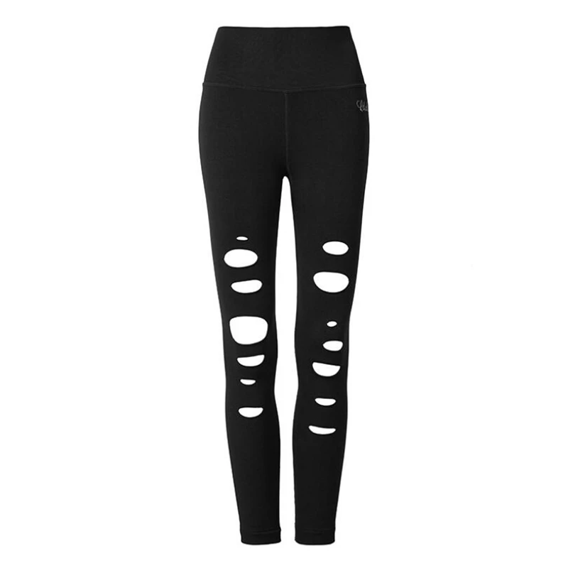 CJWAZSL yoga pants super stretch hollow high waist seamless leggings women's fitness leggings yoga pants fitness sports tights j