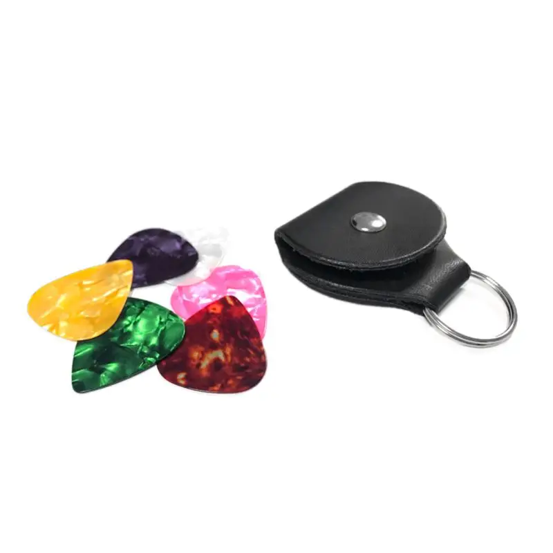 Кожаный держатель для гитары поп фолк|Деревянные музыкальные концертные