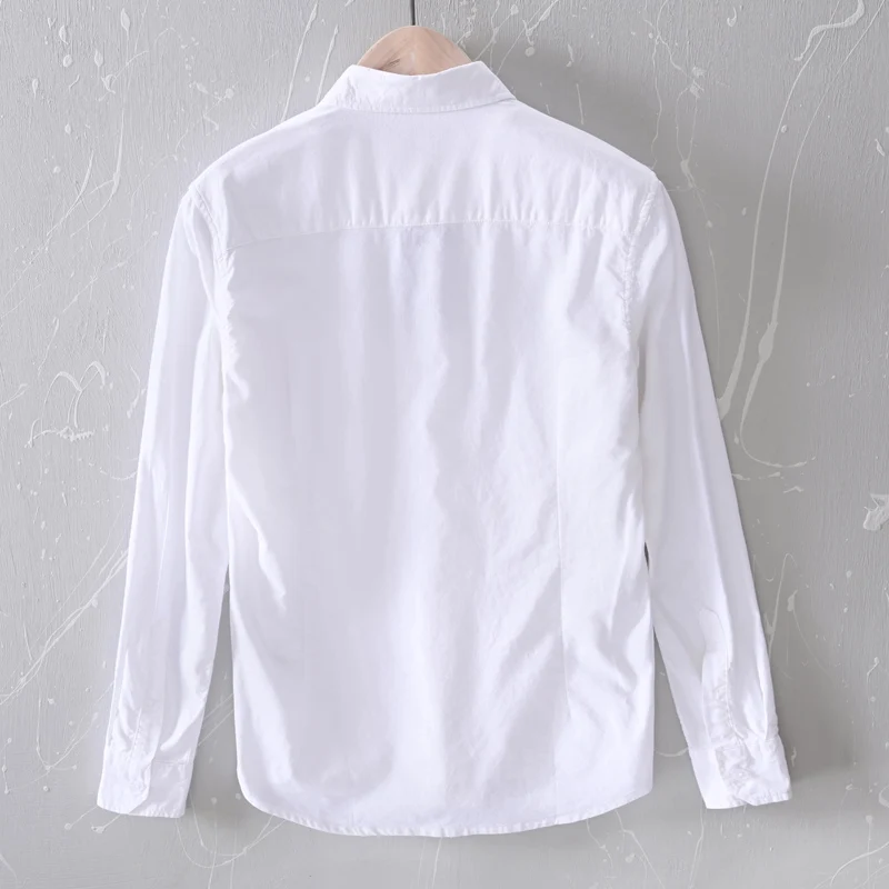 Новая стильная брендовая хлопковая рубашка Мужская модная розовая для мужчин