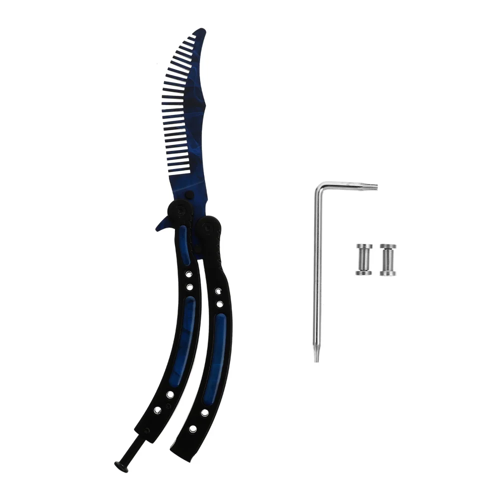 

Butterflies Comb Folding Training Practice Comb Hair Styling Tools for Adults