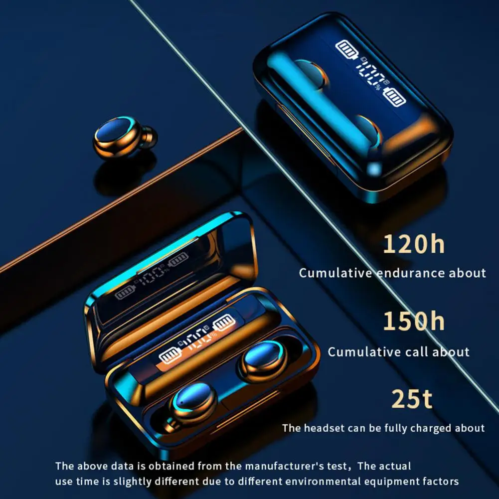 Наушники-вкладыши многофункциональные Bluetooth V5.0 оригинальные Беспроводные