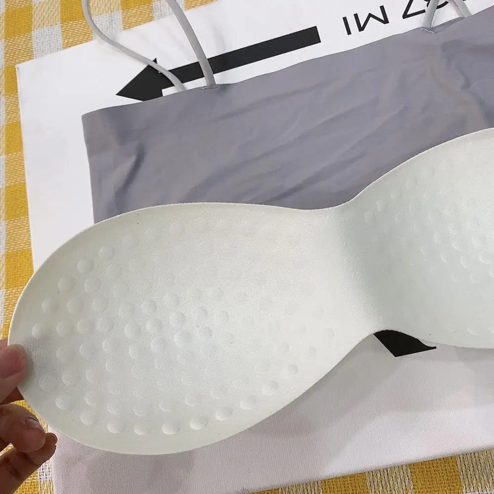 Women Padded Push Up Bras Summer Sexy Lingeries Tube Tops Cotton Sport Bras Underwear