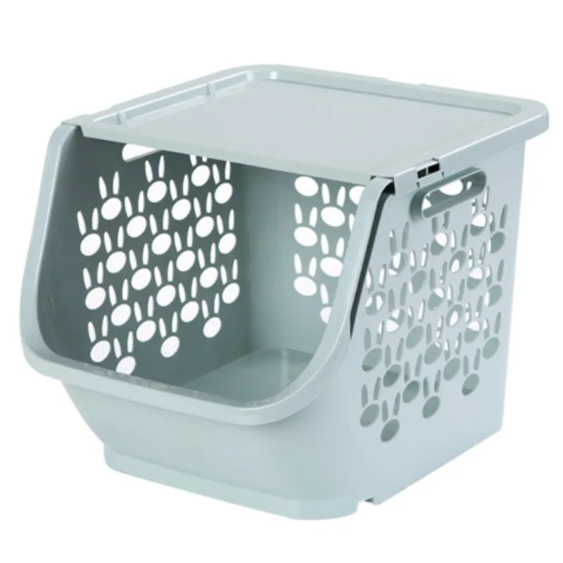 Домашняя корзина для хранения пластиковый кухонный овощей полка ванной комнаты