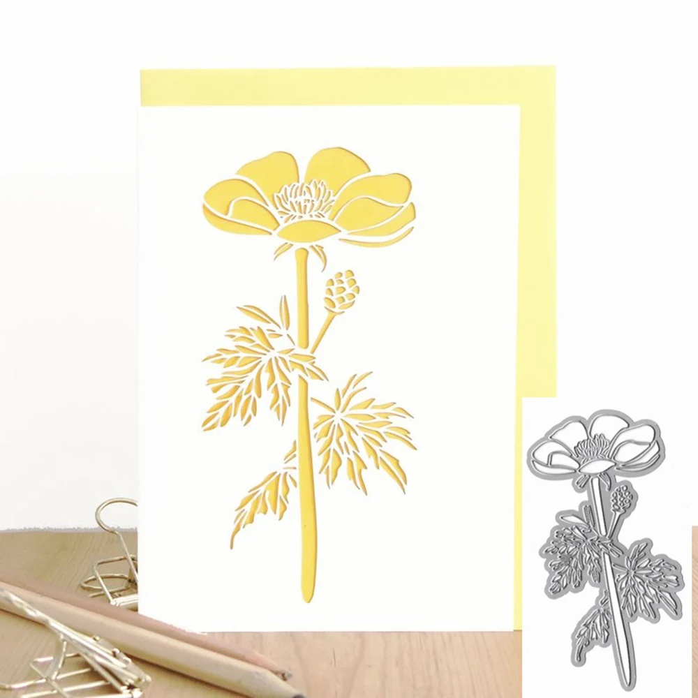 Букет рождественских штампов Скрапбукинг новое поступление металлические