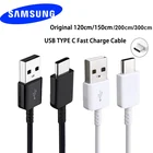 Оригинальный Samsung USB 3. 0 Type-C кабель для быстрой зарядки для Galaxy S20 Note 20 10 Ultra S20 FE M51 M31 A91 A71 A51 A31 S10 S9 S8