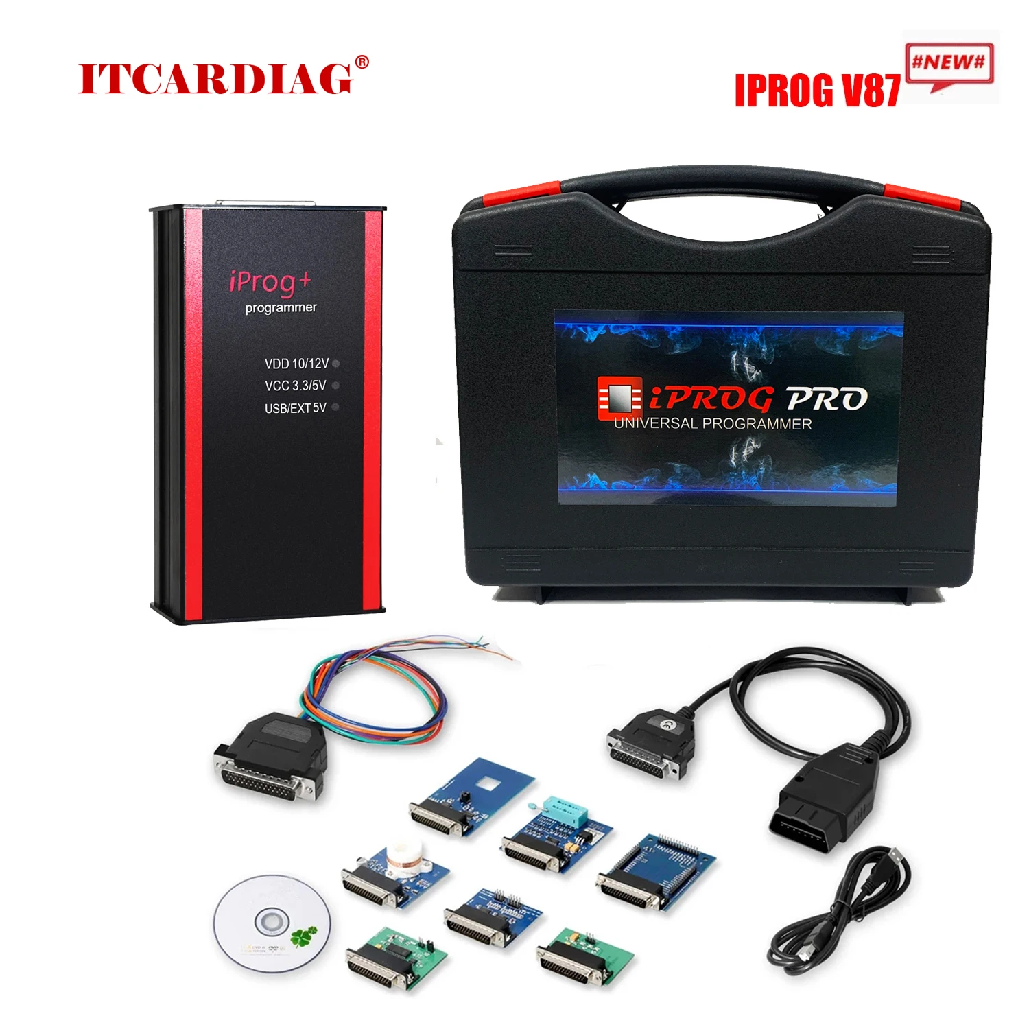 Iprog Pro IPROG + V87 скрипт Поддержка программного обеспечения IMMO сброс подушки