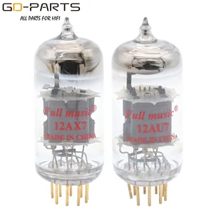 Вакуумные трубки TJ Fullmusic 12AX7 ECC83 12AU7 ECC82, Электронная трубка для винтажного Hi-Fi Аудио ламповый усилитель для гитары, предусилитель для наушников