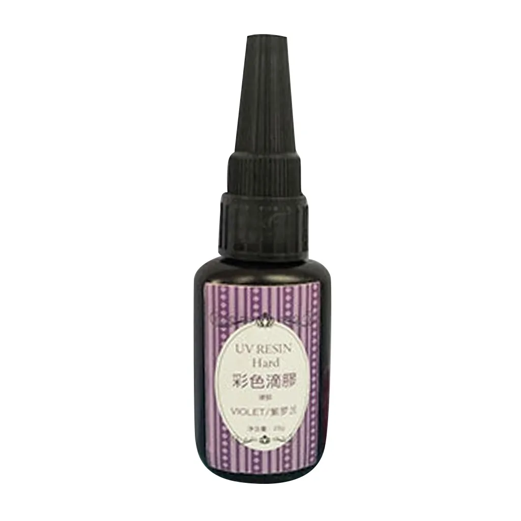 Твердый УФ клей сделай сам прозрачный для ювелирных изделий многоцветный