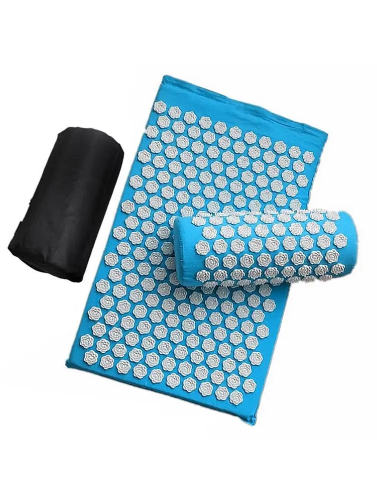 Коврик для иглоукалывания и подушки йоги массажный коврик подушка занятий йогой