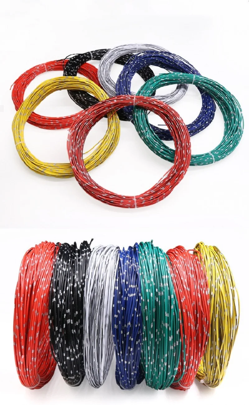 

Car Modified Wire 1.25 Square Thin-Skin Insulated Line High Temperature Resistant Flame Supply Wiring Harness For Vehicles