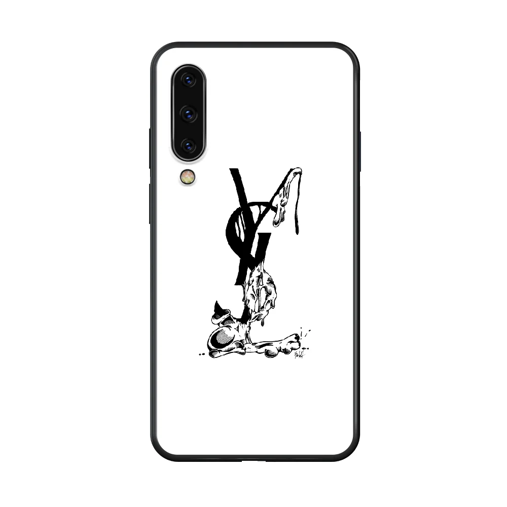 

Makeups Y-YSL Design Phone case hull For Samsung Galaxy A 50 51 20 71 70 40 30 10 E 4G S black cell cover trend Etui luxury