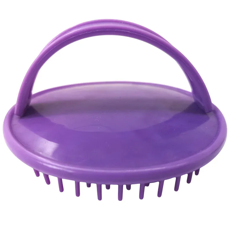

Spa Massage Hair Brush Multifunction Hair Scalp Massager Soft Silicone Shampoo Brush Mini Head Meridian Massage Brush Tool