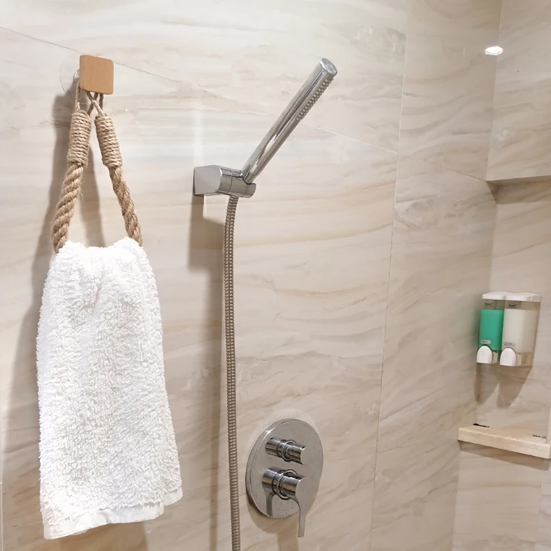 Домашний декор настенный держатель в стиле бохо черная подставка для полотенец