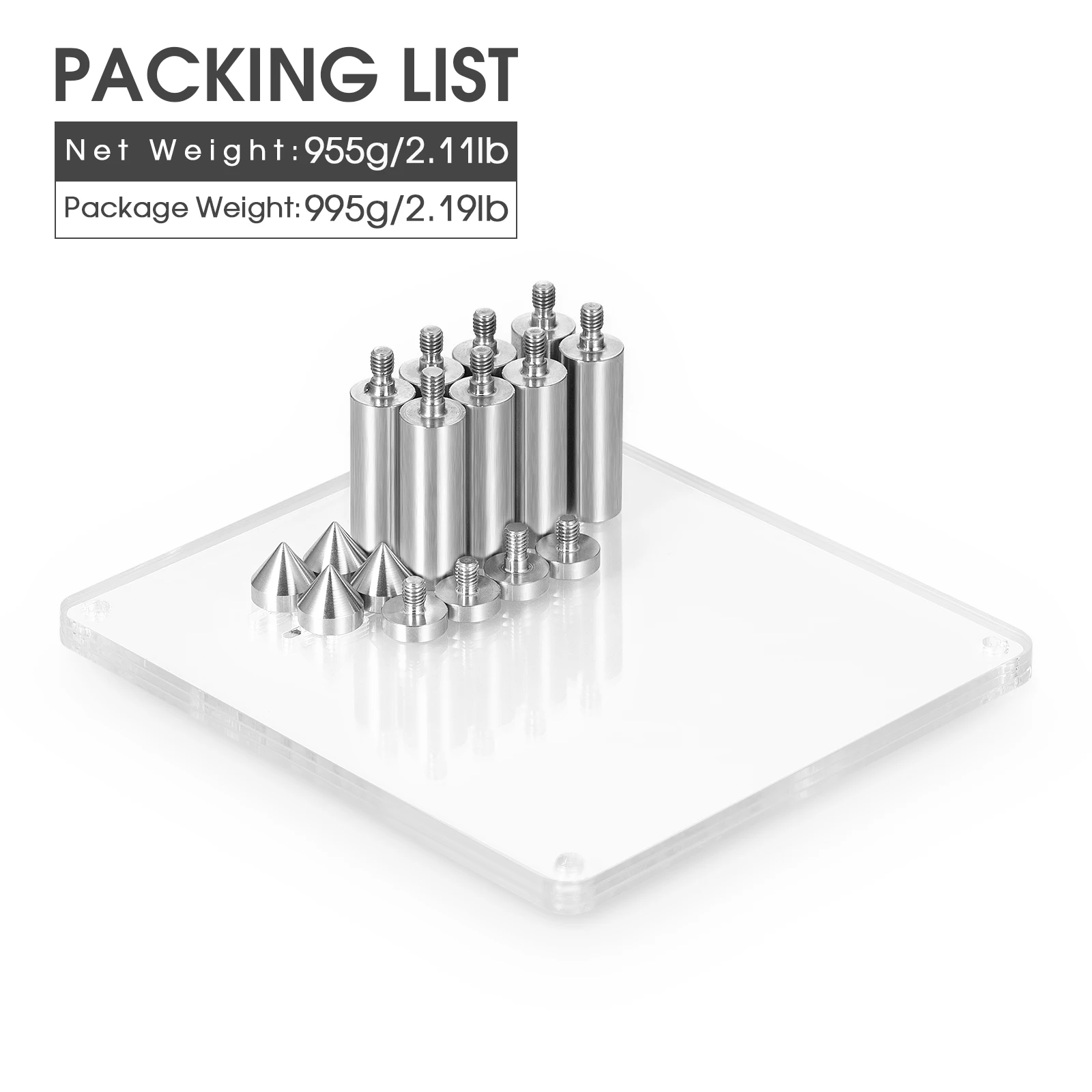 Усилитель звука Douk/предусилитель/ЦАП акриловая стойка для крепления на стойке