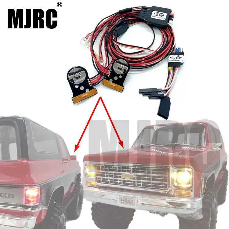 MJRC TRAXXAS TRX4 V2.0 светодиодный светильник Набор для Traxxas TRX-4 Chevrolet K5 Блейзер части тела Аксессуары#82076-4 TRX4