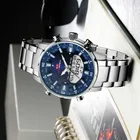 Часы Для мужчин KAT-WACH лучший бренд класса люкс в стиле милитари спортивные Повседневное Водонепроницаемый Для мужчин s часы кварцевые Нержавеющаясталь наручные часы