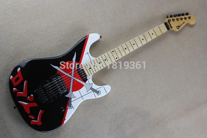 Заводская распродажа Charvel San Dimas 25-летие также доступна ЭЛЕКТРОГИТАРА! Корпус меча 1411-11