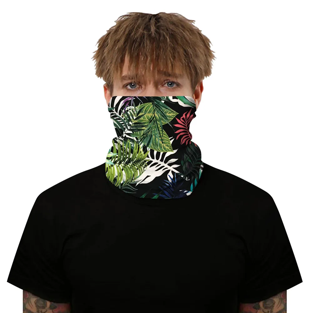 Женский пыленепроницаемый шарф в стиле панк рок с 3D принтом|Шарфы| |