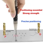 Центральный перфоратор (130 мм + 155 мм), заостренный автоматический центральный перфоратор, регулируемый пружинный металлический перфоратор для сверления отверстий, инструмент, 2 шт.