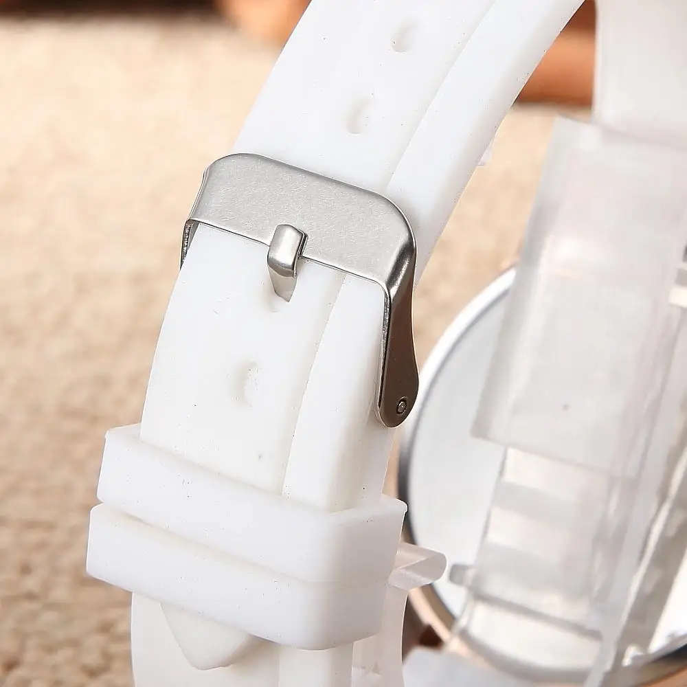 

Geneva Silicone Watches Fashion Beautiful Colorful Jelly Student Clock Casual Luxury Woman Watch Zegarek Damski Reloj Mujer