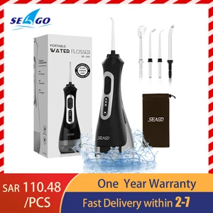 Ирригатор для полости рта SEAGO SG833, 3 режима, зарядка от USB, IPX7, 200 мл
