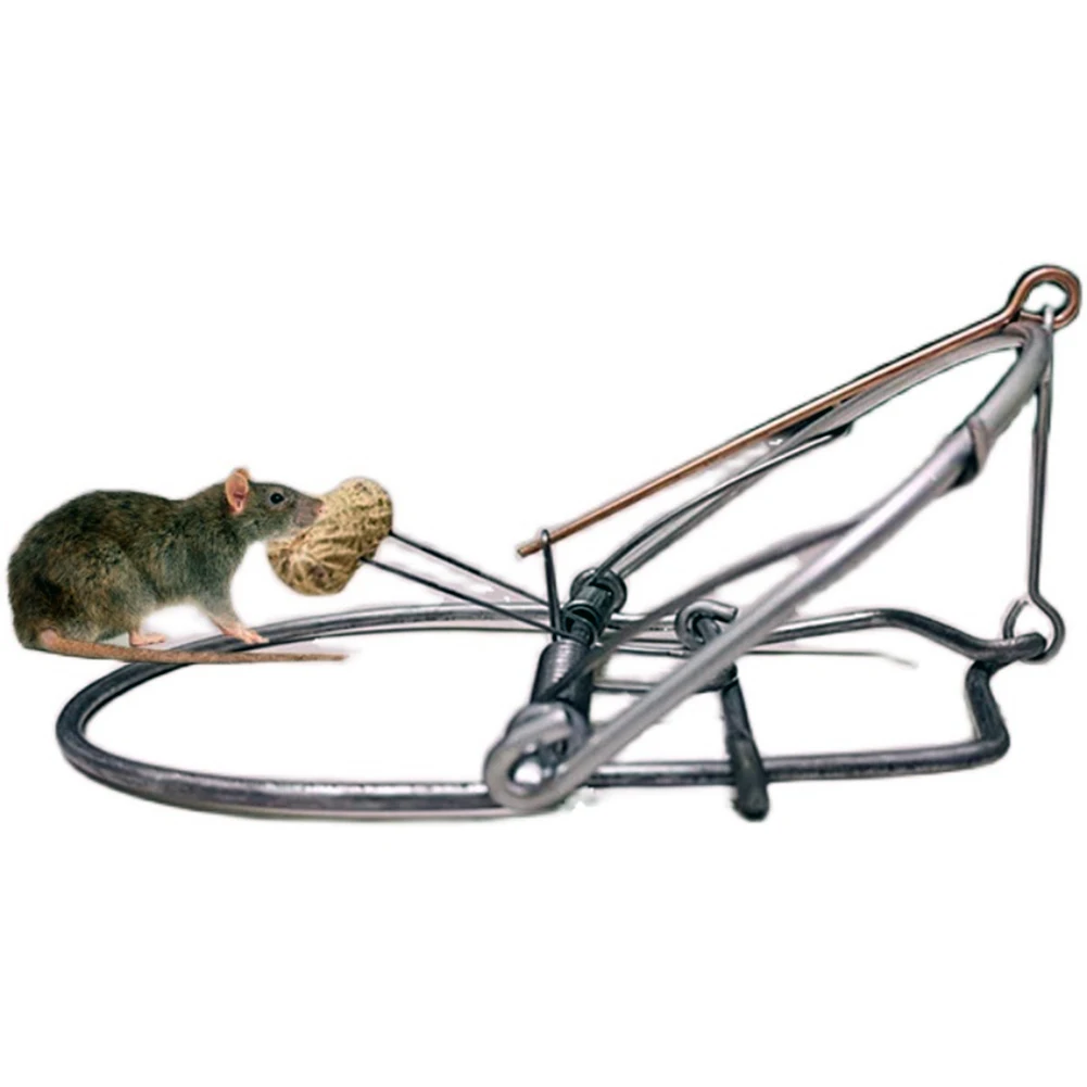 

Metal Mouse Trap Professional Rat Trap with Spring Snap Rodent Squirrel Control Mouse Catcher Pest Control Tool For Dropshipping