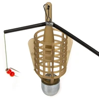 20304050g outdoor fishing feeder bait cage lure holder sinker basket