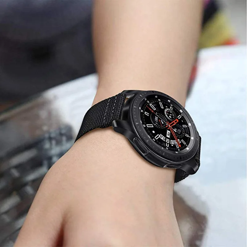 20 22 мм нейлоновый ремешок для часов Huami Amazfit BIp Lite youth Pace Stratos 2 2S аксессуары браслет