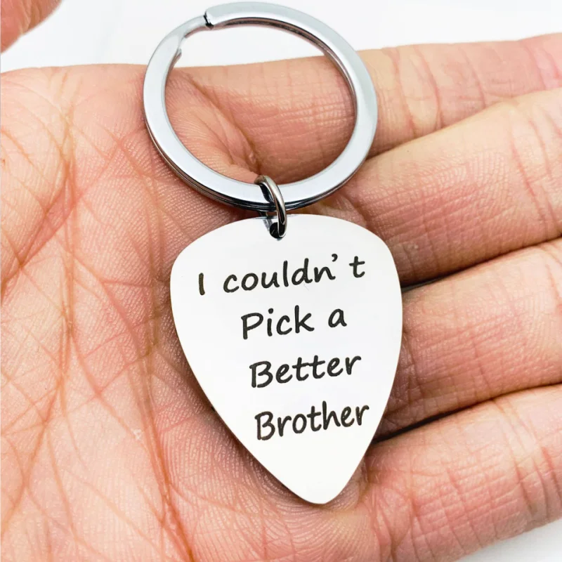 I Couldn't Pick A Better Brother Stainless Steel Keychains DIY Key Rings For Men Women Fashion Jewelry GKC025 | Украшения и