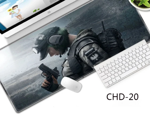 700*300*2 мм серия War Warfare коврик для мыши большой игровой Коврик Lockedge клавиатуры CS Oline