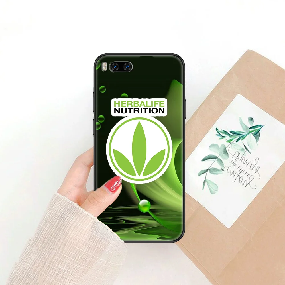 

Herbalife 24 brand Phone case For Xiaomi Mi Max Note 3 A2 A3 8 9 9T 10 Lite Pro Ultra black art funda trend coque painting prime