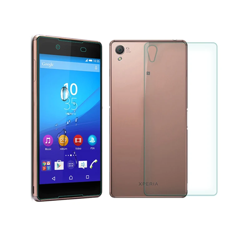 Передняя + задняя / защитная пленка из закаленного стекла для Sony Xperia Z1 Z3 Z5 M4 Compact mini