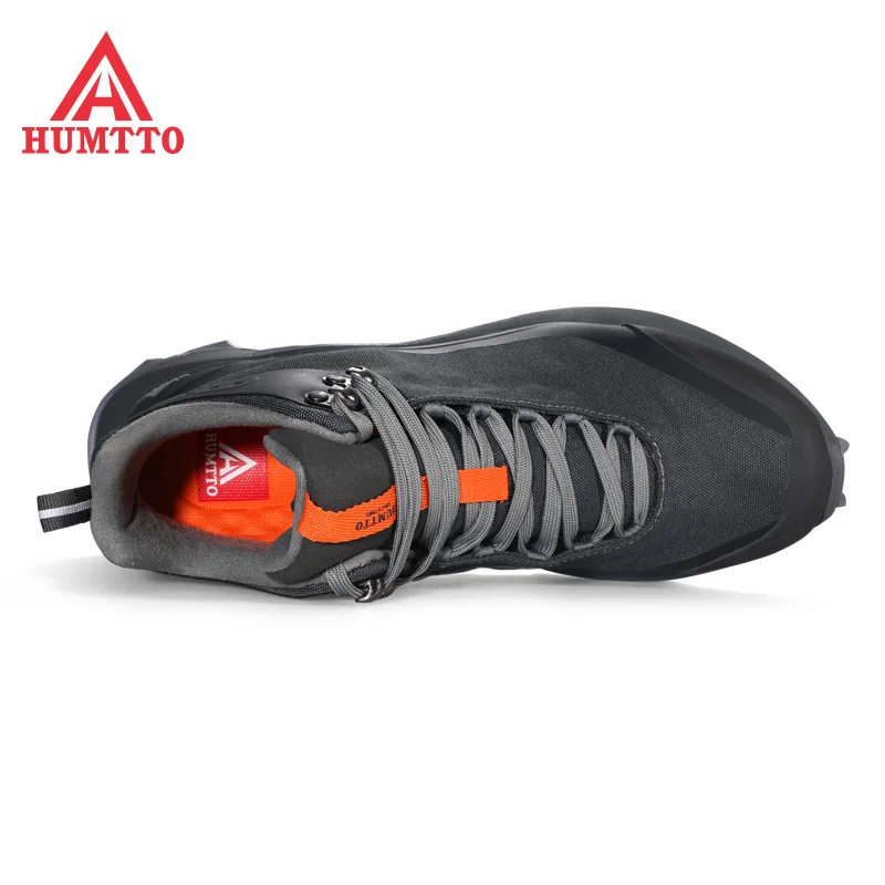 HUMTTO Hiking Shoes Professional Outdoor Climbing Camping Men Boots Mountain Trekking Sneakers Tactical Hunting Sport Shoes Mens