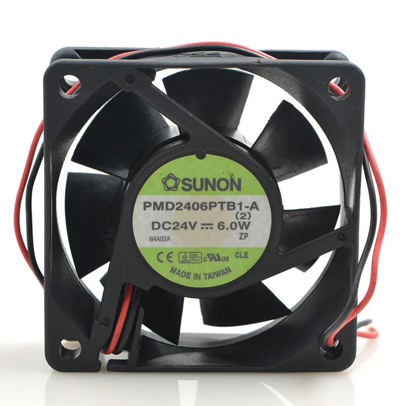 SUNON PMD2406PTB1-A (2) DC 24V 6,0 W 60x60x25mm 2-проводной Вентилятор охлаждения сервера