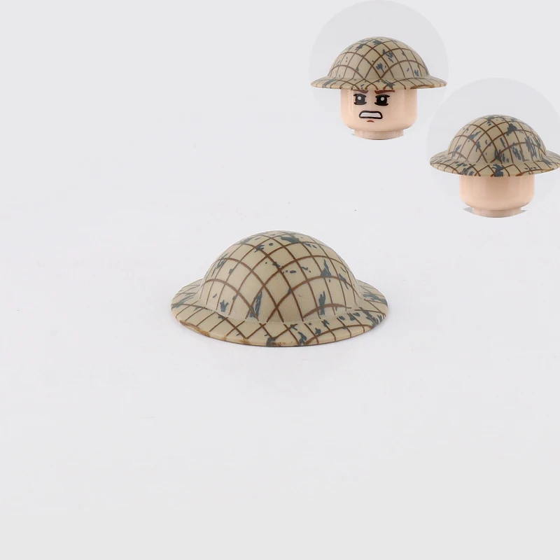 5 шт. WW2 солдат военный шлем аксессуары строительные блоки британский сетка MK2 для