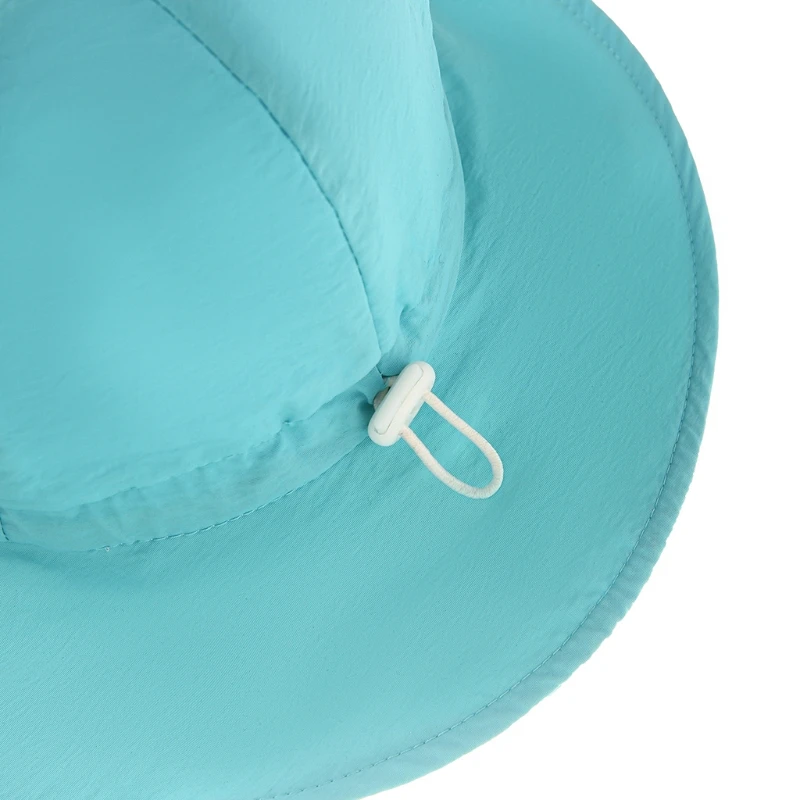 

2021 New Summer Baby Bucket Cap Princess Wide Brim Quick Drying Hats Kids Children Panama Hat Outdoor Beach Sun