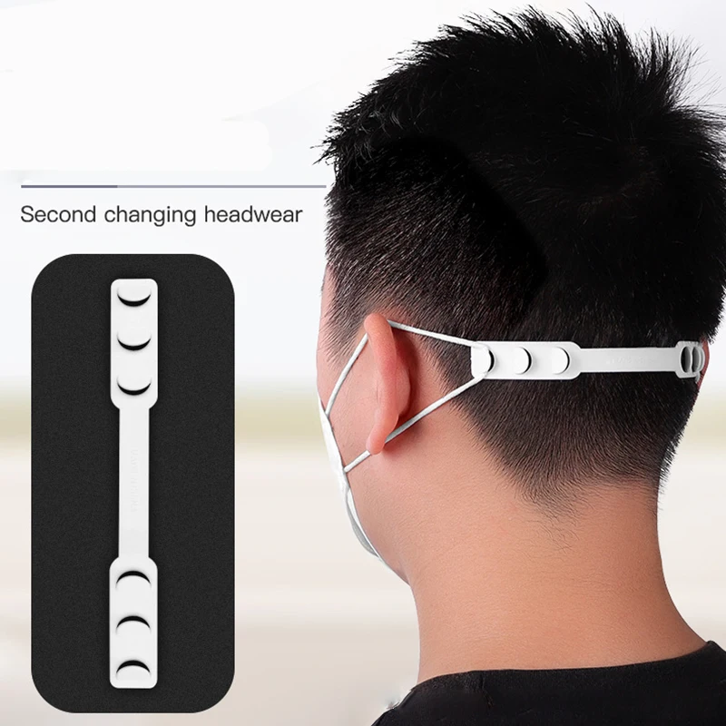 20 шт. маска для лица эластичная лента канатная Резиновая ушей круглый шнур