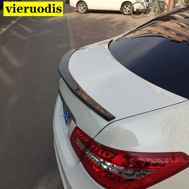 

Спойлер из АБС-пластика для Mercedes - Benz W212, E320LE260LE300LE63, заднее крыло автомобиля, спойлер праймера цвета для 4 дверей 2008-2015 W212