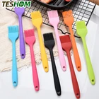 Щетка для выпечки торта, домашние силиконовые инструменты, экологически чистая щетка для наметания хлеба, масла, крема, силиконовая кухонная щетка для барбекю