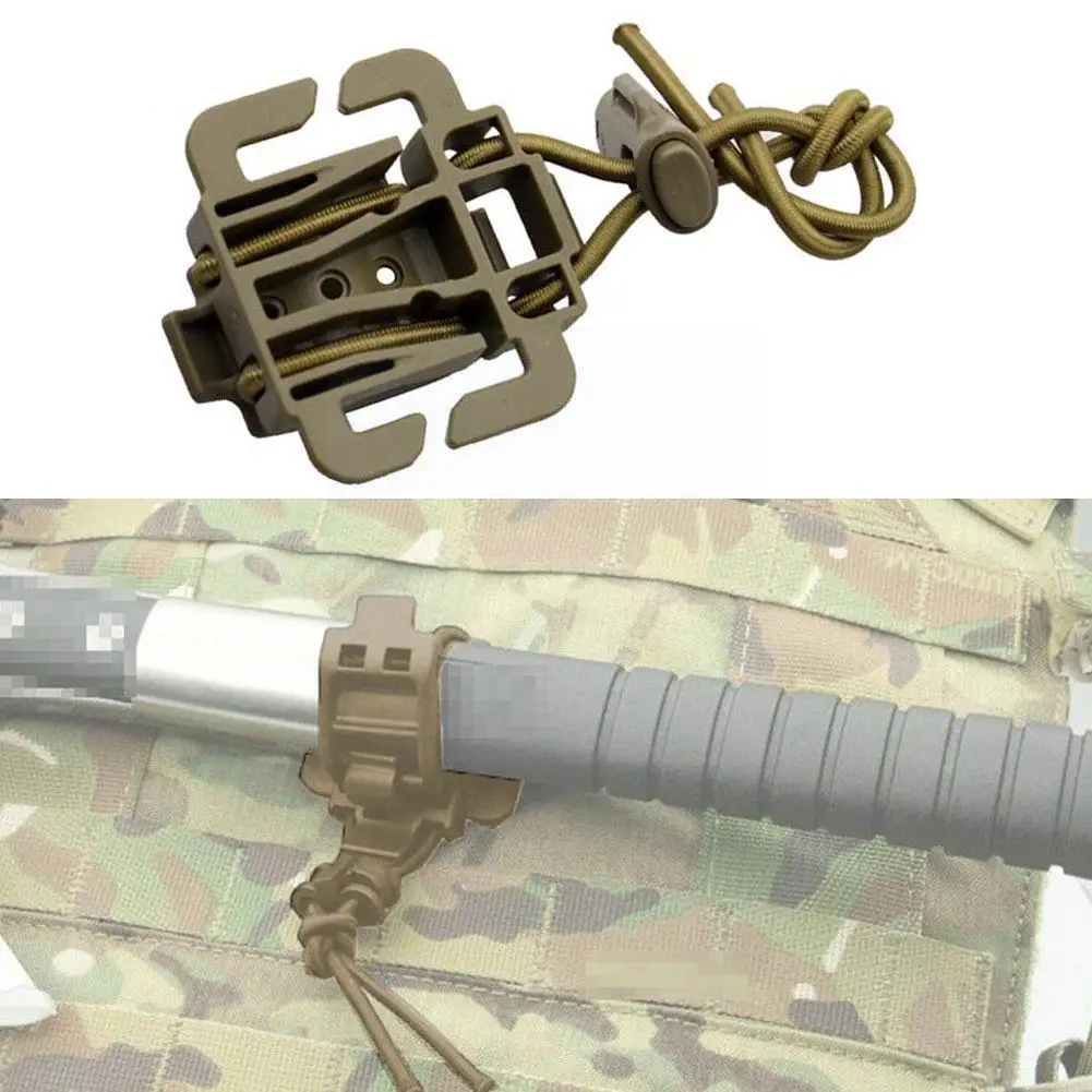 Уличный фонарик с зажимом для рюкзака штатив застежкой топор тактическая ходьба