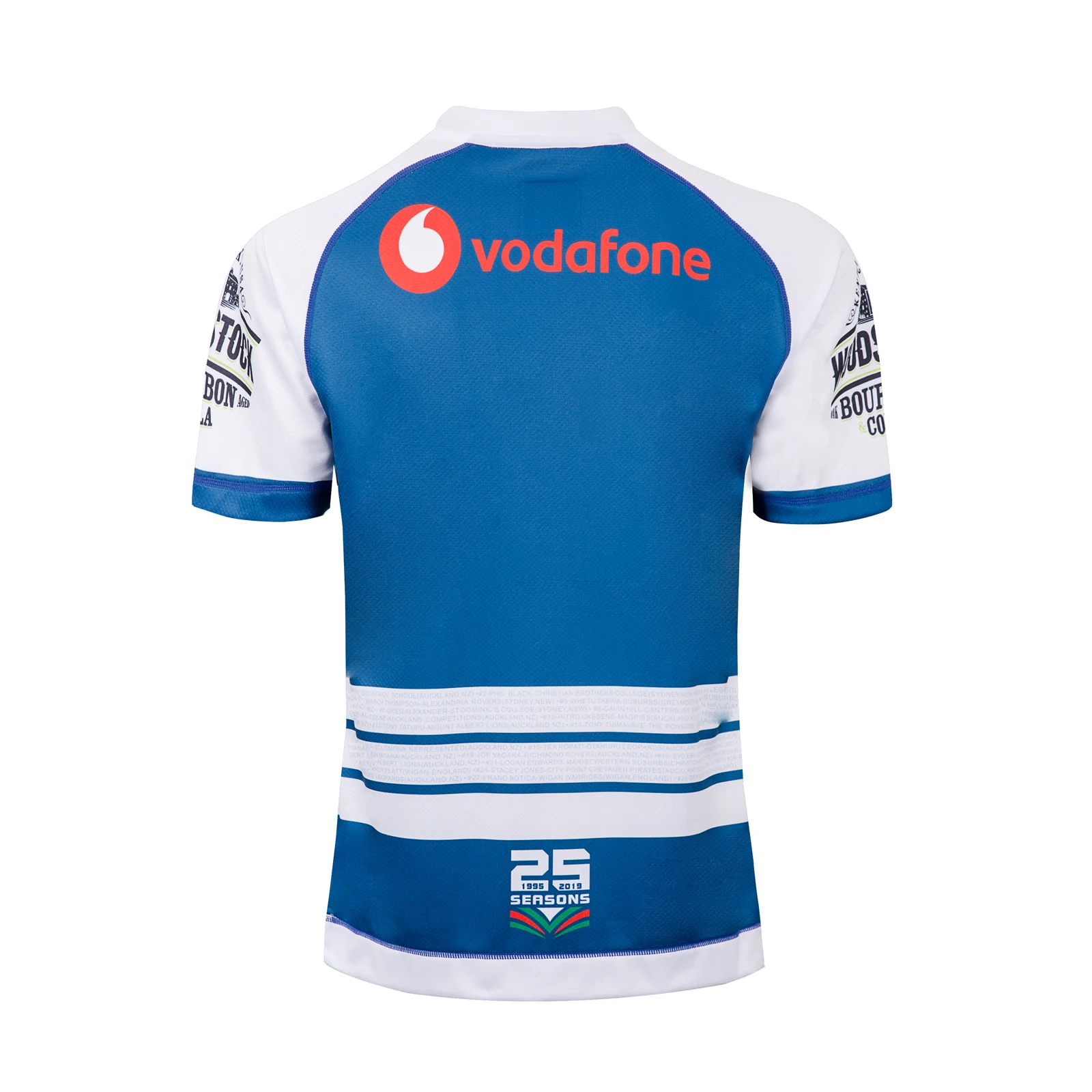 

RESYO FOR 2019 Vodafone Warriors Rugby Jersey Sport Shirt S-3XL