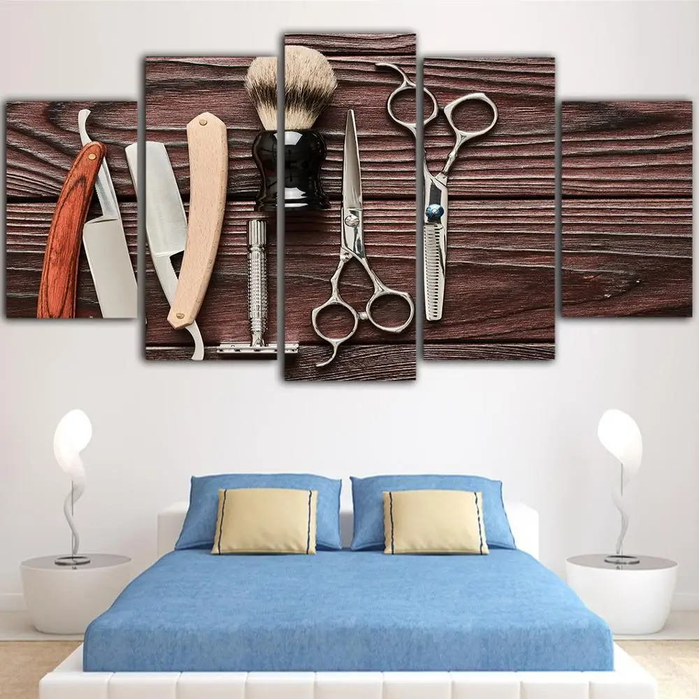 5 шт. печать на холсте декоративные картины Nordica Hogar Pintura Cuadros Decoraci N рисунок высокой