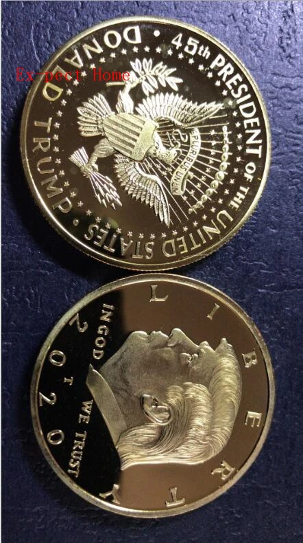 100 шт./лот Дональд J. Трамп 2020 сохраняет Америку великолепной в Боге мы доверяем