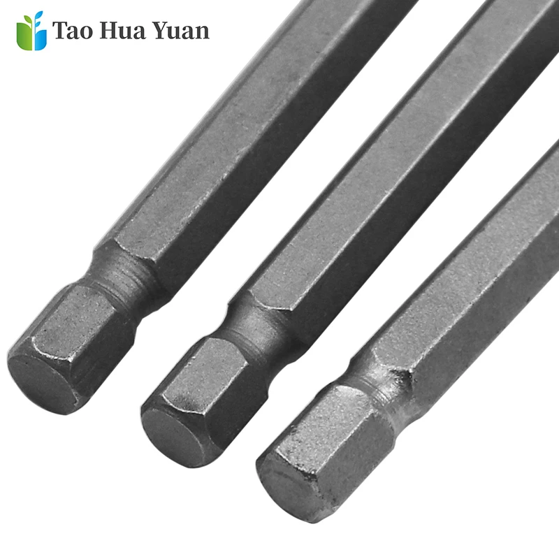 3 шт./компл. 1/4 шестигранный хвостовик БЫСТРОРАЗЪЕМНАЯ электрическая дрель