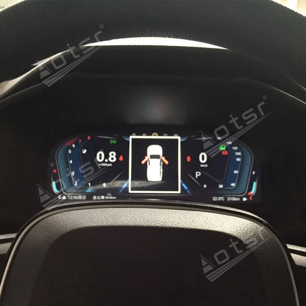 12 3 ЖК-дисплей для Toyota RAV4 RAV-4 2019 2020 приборной панели автомобиля дисплей Android 9