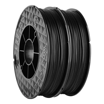 Black Tiertime Премиум PLA нити, низкий запах, 1 кг(2x500 г рулонов), варианты нескольких цветов - Цвет: Black