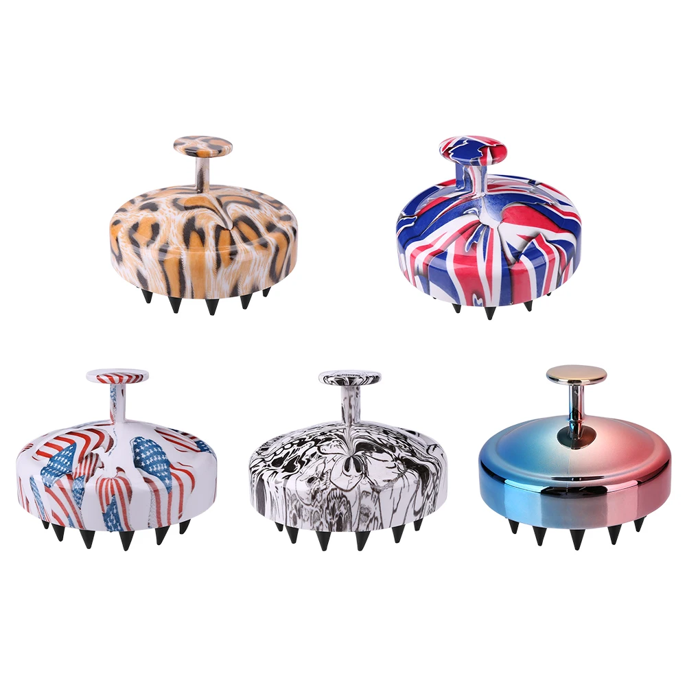 

Shampoo Brush ABS Silicone Massage Clean Scalp Massage Brush Shampoo Wet Hair Hairdressing Tool Hair Comb