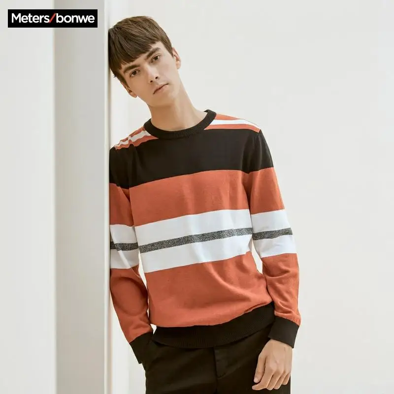 Metersbonwe свитер для мужчин новинка весны 2020 мужской в гонконгском стиле